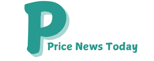 A logo with the name of Price news today.pk